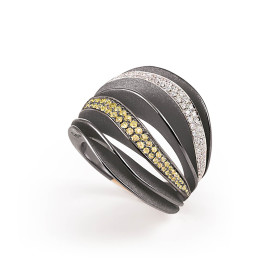         Gold farbig veredelt, Ringe, Cammilli Velaa Color Ring GAN3297V07E