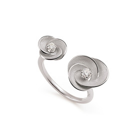         Weißgold, Ringe, Cammilli Desert Rose Ring GAN3229W