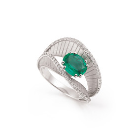         Weißgold, Ringe, Cammilli Regina Couture Ring GAN3342W