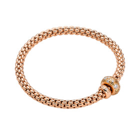         Roségold, Armschmuck, FOPE Solo Flex'it Armband 61206BX_PW_R_RRX_0XS