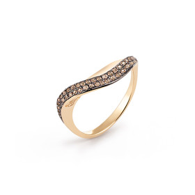         Roségold, Ringe, Cammilli Velaa Color Ring GAN3331V04J