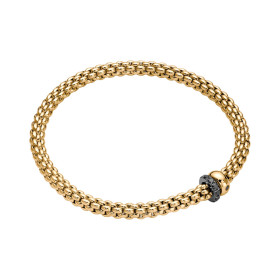         Gelbgold, Armschmuck, FOPE Solo Flex'it Armband 62406BX_PN_G_1GX_0XS