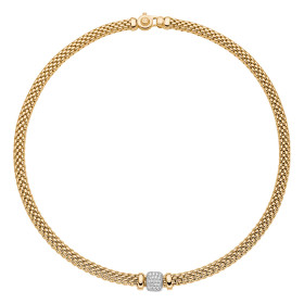         Gelbgold, Halsschmuck, FOPE Vendôme Flex'it Collier 56102CX_PB_G_XBX_042