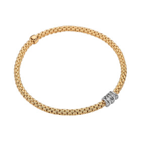         Gelbgold, Armschmuck, FOPE Prima Flex'it Armband 74608BX_BB_G_XBX_0XS