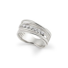         Weißgold, Ringe, Cammilli Seta Ring GAN2546W
