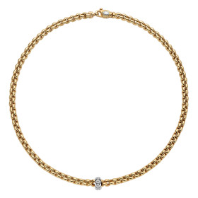         Gelbgold, Halsschmuck, FOPE Eka Collier 72110CX_BB_G_XBX_043