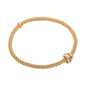         Gelbgold, Armschmuck, FOPE Prima Flex'it Armband 74408BX_XX_G_RBG_0XS