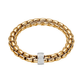        Gelbgold, Armschmuck, FOPE Eka Flex'it Armband 60411BX_PB_G_XBX_0XS