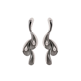         Gold farbig veredelt, Ohrringe, Cammilli Moon Drops Ohrringe GOR3487ET40