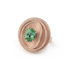         Roségold, Ringe, Cammilli Cocoon Ring GAN3595PT12