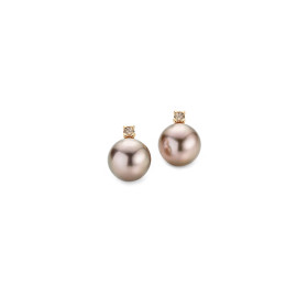         Roségold, Ohrringe, Gellner H2O Ohrstecker 5-22021-09