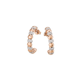         Rotgold, Ohrringe, Frank Trautz Creolen Amora-Stretch 8-09203-73-0068