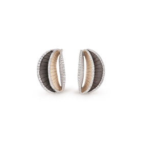         Roségold &amp; Weißgold, Ohrringe, Cammilli Regina Ohrringe GOR3113T