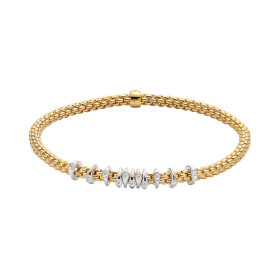         Gelbgold, Armschmuck, FOPE Prima Flex'it Armband 74708BX_BB_G_XBX_0XS