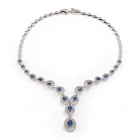         Weißgold, Halsschmuck, Cammilli Premiere Color Collier GCO3573W