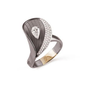         Gold farbig veredelt, Ringe, Cammilli Moon Drops Ring GAN3482ET40