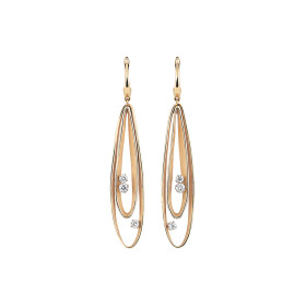         Roségold, Ohrringe, Cammilli Velaa Star Ohrringe GOR3083J