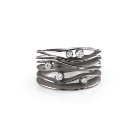        Gold farbig veredelt, Ringe, Cammilli Dune Ring GAN0914E