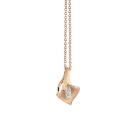         Roségold, Halsschmuck, Cammilli Calla Anhänger mit Halskette GPE0733J