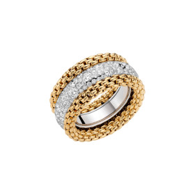         Gelbgold &amp; Weißgold, Ringe, FOPE Bubble Ring 71208AX_PB_B_XGX_140