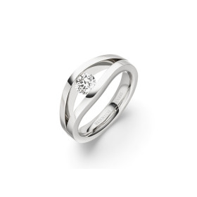         Platin, Ringe, Henrich & Denzel Tensio Solitärring P7500.04000
