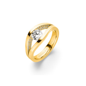         Gelbgold, Ringe, Henrich & Denzel Tensio Ring G7502.07000