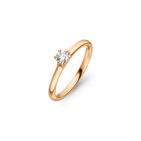         Roségold, Ringe, Henrich & Denzel Diva Solitärring RS003.02000