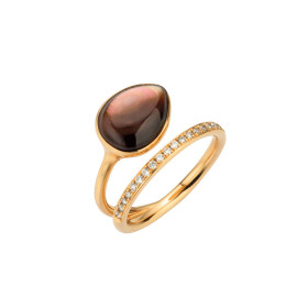         Roségold, Ringe, Gellner Melange Ring 5-23428-02
