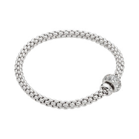         Weißgold, Armschmuck, FOPE Solo Flex'it Armband 61206BX_PB_B_BBX_0XS