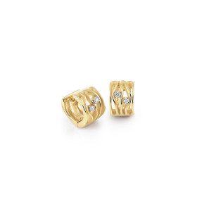         Gelbgold, Ohrringe, Cammilli Dune Creolen GOR2483U