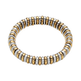         Gelbgold &amp; Weißgold, Armschmuck, FOPE Vendôme Flex'it Armband 58102B3_BB_G_GBX_00S