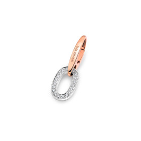         Roségold &amp; Weißgold, Halsschmuck, Emil Kraus Candy 220 Diamant Clip 57.22.KV.AWFD220DW