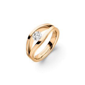         Roségold, Ringe, Henrich & Denzel Tensio Solitärring R7500.05000