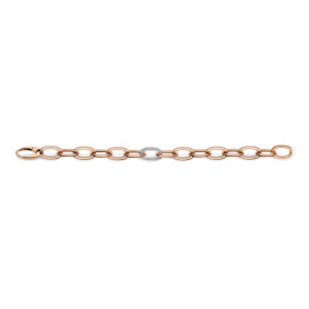         Roségold, Armschmuck, Emil Kraus Candy 220 Armband mit Diamantglied 57.22.AWFD220.DW-20
