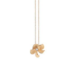         Roségold, Halsschmuck, Cammilli Bouquet Anhänger mit Halskette GPE2836J