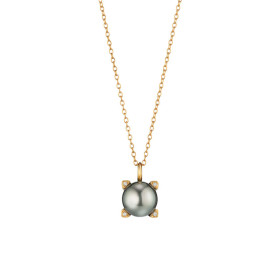         Roségold, Halsschmuck, Gellner Wave Collier mit Einhänger 5-24475-02