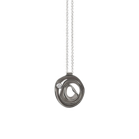         Gold farbig veredelt, Halsschmuck, Cammilli Dune Anhänger mit Halskette GPE2442E