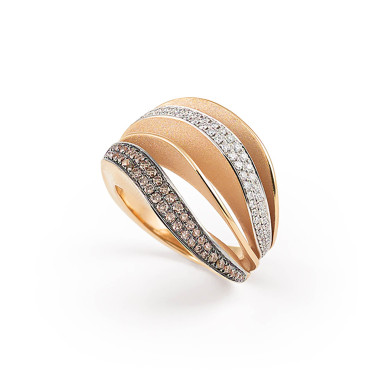         Roségold, Ringe, Cammilli Velaa Color Ring