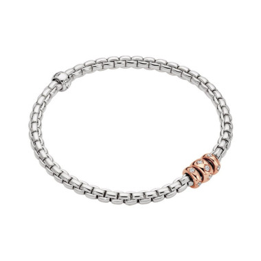         Weißgold, Armschmuck, FOPE Eka Flex'it Armband