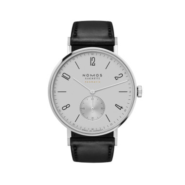         Damen- und Herrenuhr, Automatik, NOMOS Glashütte Tangente neomatik 39 platingrau