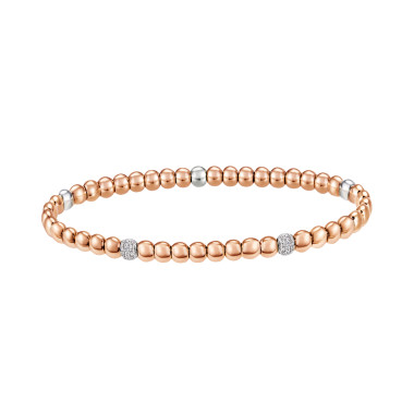         Rotgold, Armschmuck, Frank Trautz Armreif Magic Stretch