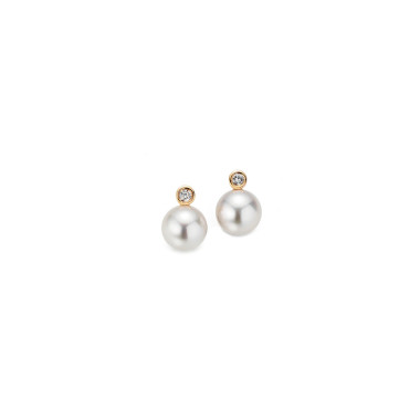         Gelbgold, Ohrringe, Gellner H2O Ohrstecker