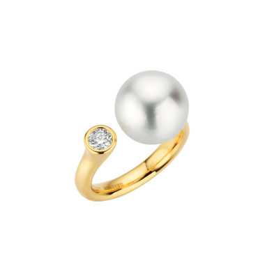         Gelbgold, Ringe, Gellner H2O Ring