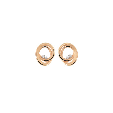         Roségold, Ohrringe, Cammilli Firenze Icon Ohrringe