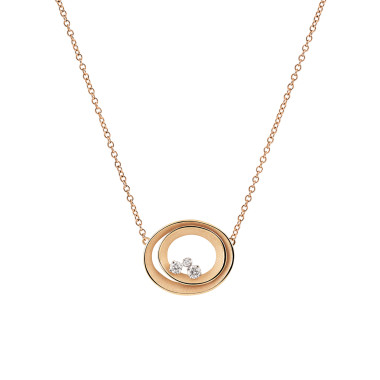         Roségold, Halsschmuck, Cammilli Dune Solar Collier