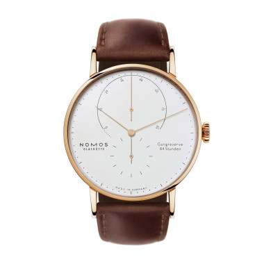         Herrenuhr, Handaufzug, NOMOS Glashütte Lambda Roségold