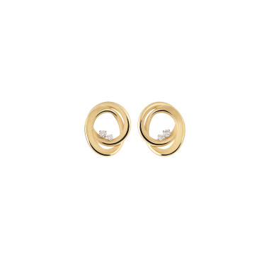         Gelbgold, Ohrringe, Cammilli Firenze Icon Ohrringe