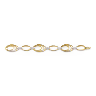         Gelbgold, Armschmuck, Cammilli Dune Chic Pavé Armband