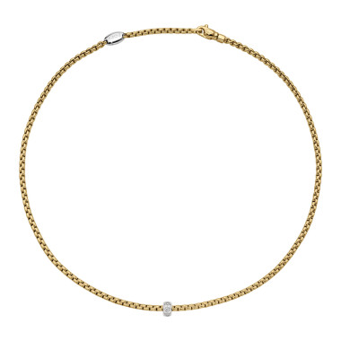         Gelbgold, Halsschmuck, FOPE Eka Halskette