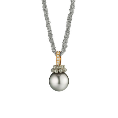        Silber, Halsschmuck, Gellner Rendezvouz Collier